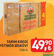 TARIM KREDİ PÖTİBÖR BİSKÜVİ 700 G